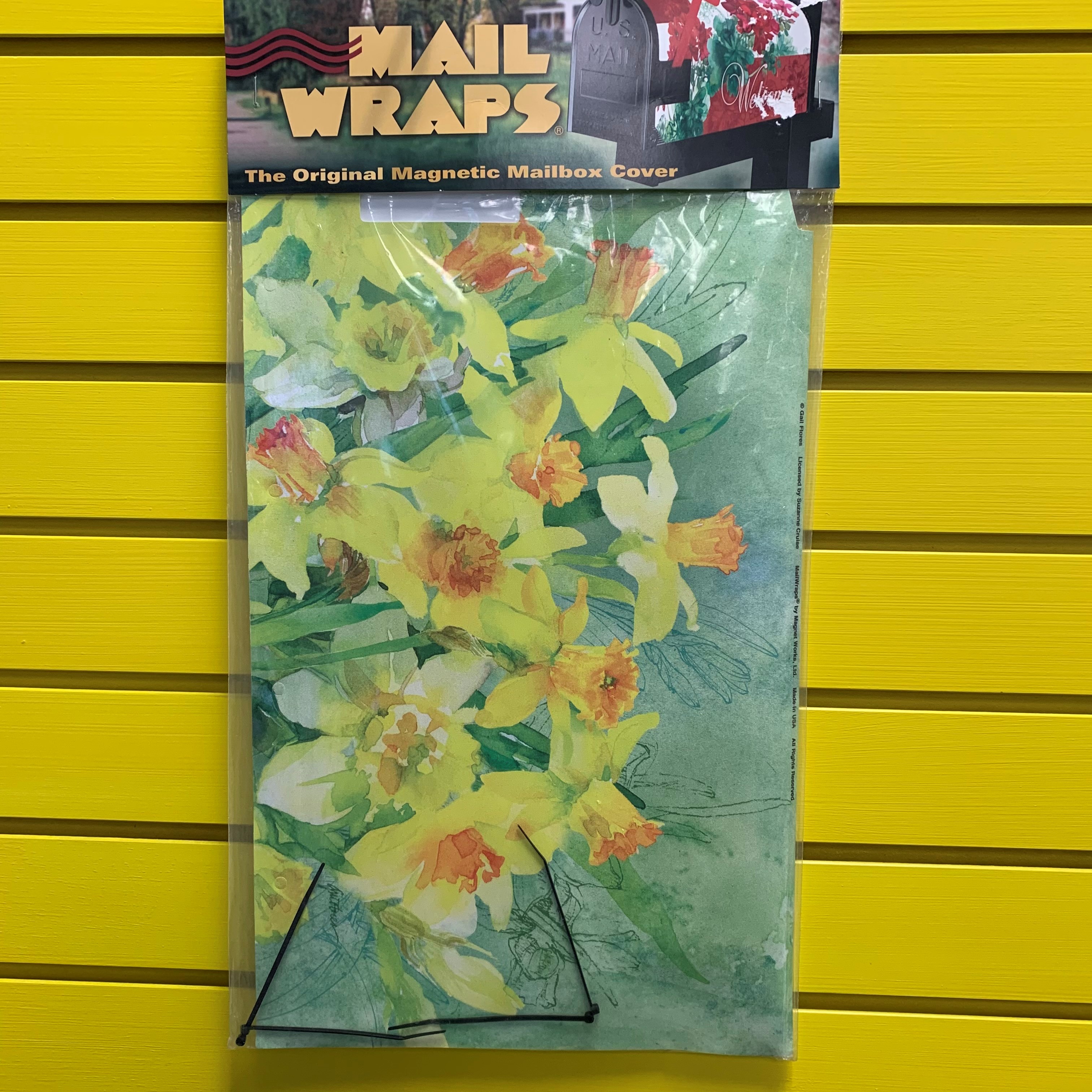 DAFFODILS MAILBOX COVER